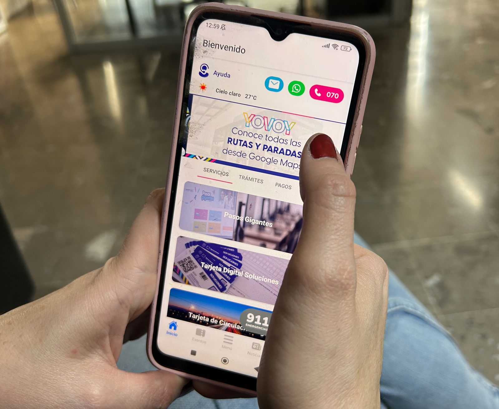 YA PUEDES CONSULTAR RUTAS, UBICACIÓN DE PARADAS DE AUTOBÚS Y RECORRIDOS DESDE TU CELULAR SIN UTILIZAR TUS DATOS