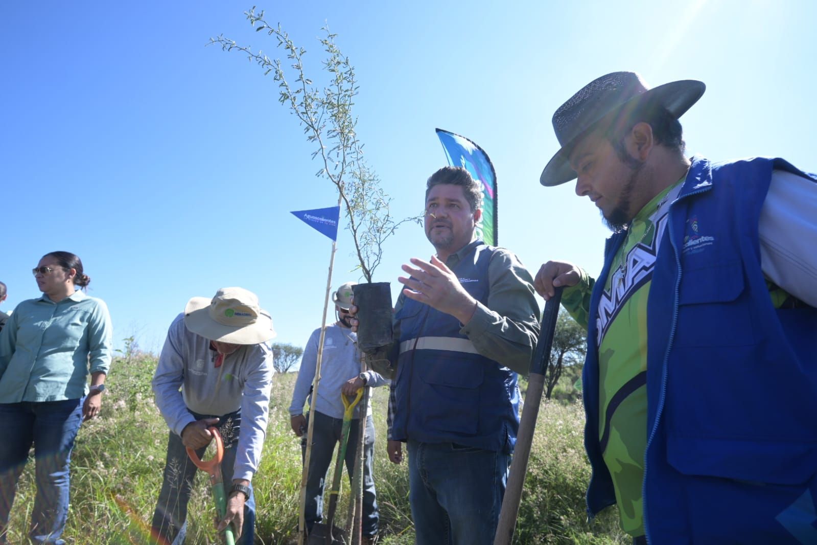 REALIZA MUNICIPIO MEGA REFORESTACIÓN EN EL ÁREA NATURAL PROTEGIDA BOSQUE DE COBOS