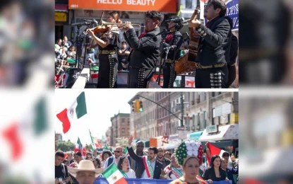 Zohran Mandami, alcalde de Nueva York encabezó el desfile y celebración de la Independencia de México, donde recibió la distinción de gran mariscal. Foto Mayor Zohran Kwame Mamdani