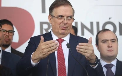 Ebrard señaló que el objetivo ahora es reducir las restricciones aplicadas al acero y al sector automotriz mexicano. Foto Luis Castillo / Archivo