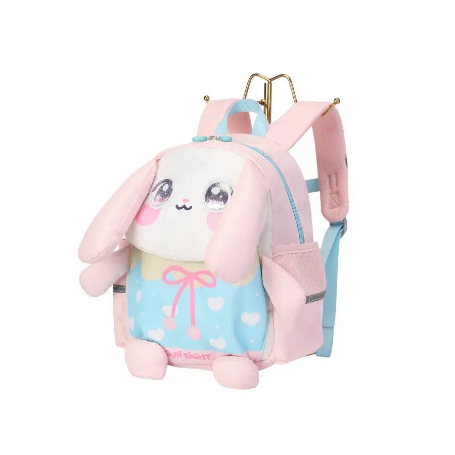 Sac à dos Moyenne Section SUN EIGHT 91006 Rose Lapin