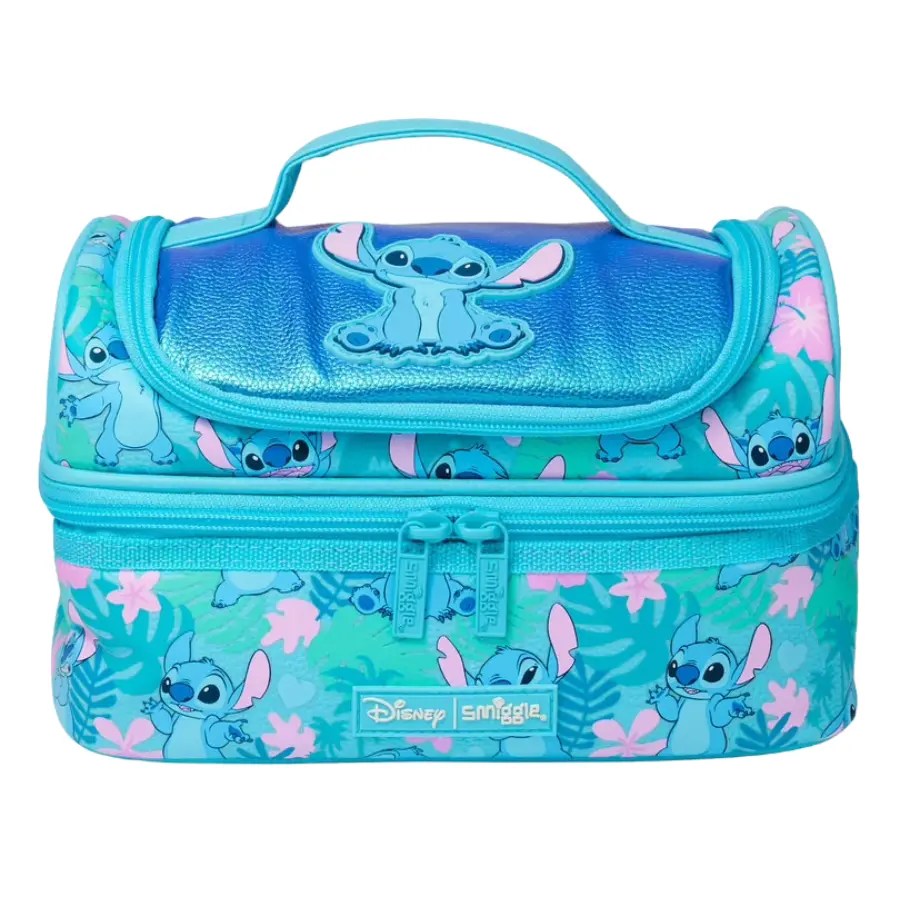 Apportez une touche de fraîcheur et de fantaisie aux repas de votre enfant avec le Lunch Bag Isotherme SMIGGLE Disney Stitch !