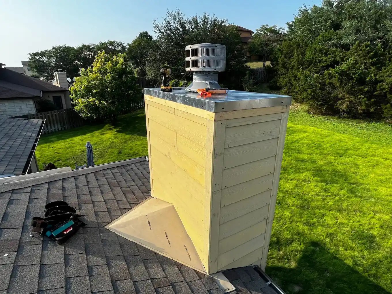 Chimney Cap Install