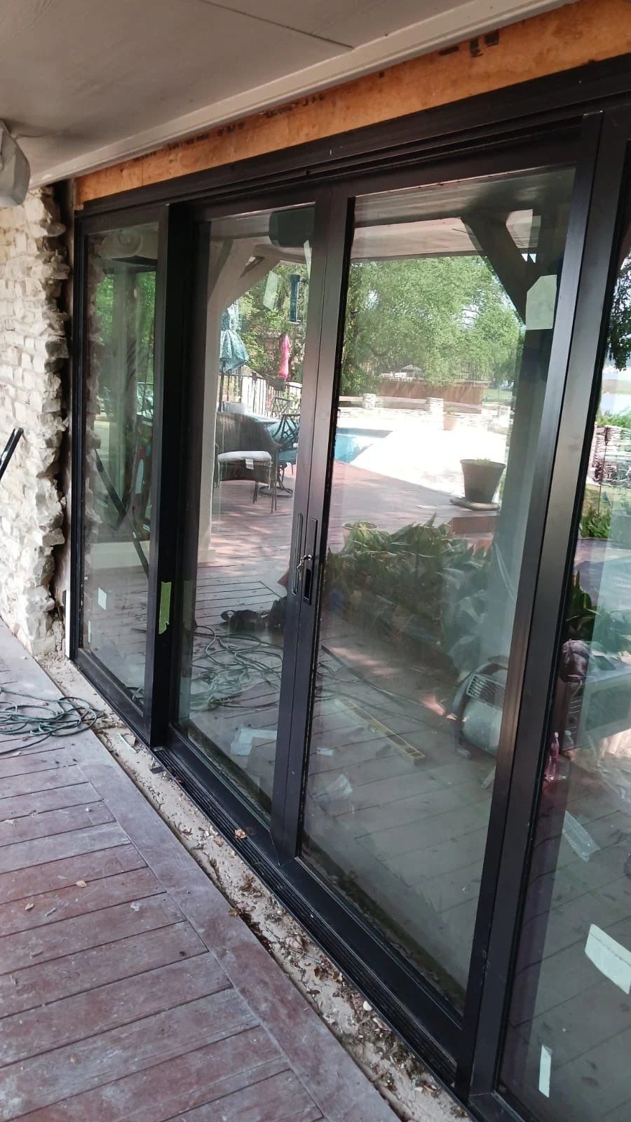 Sliding Door Install