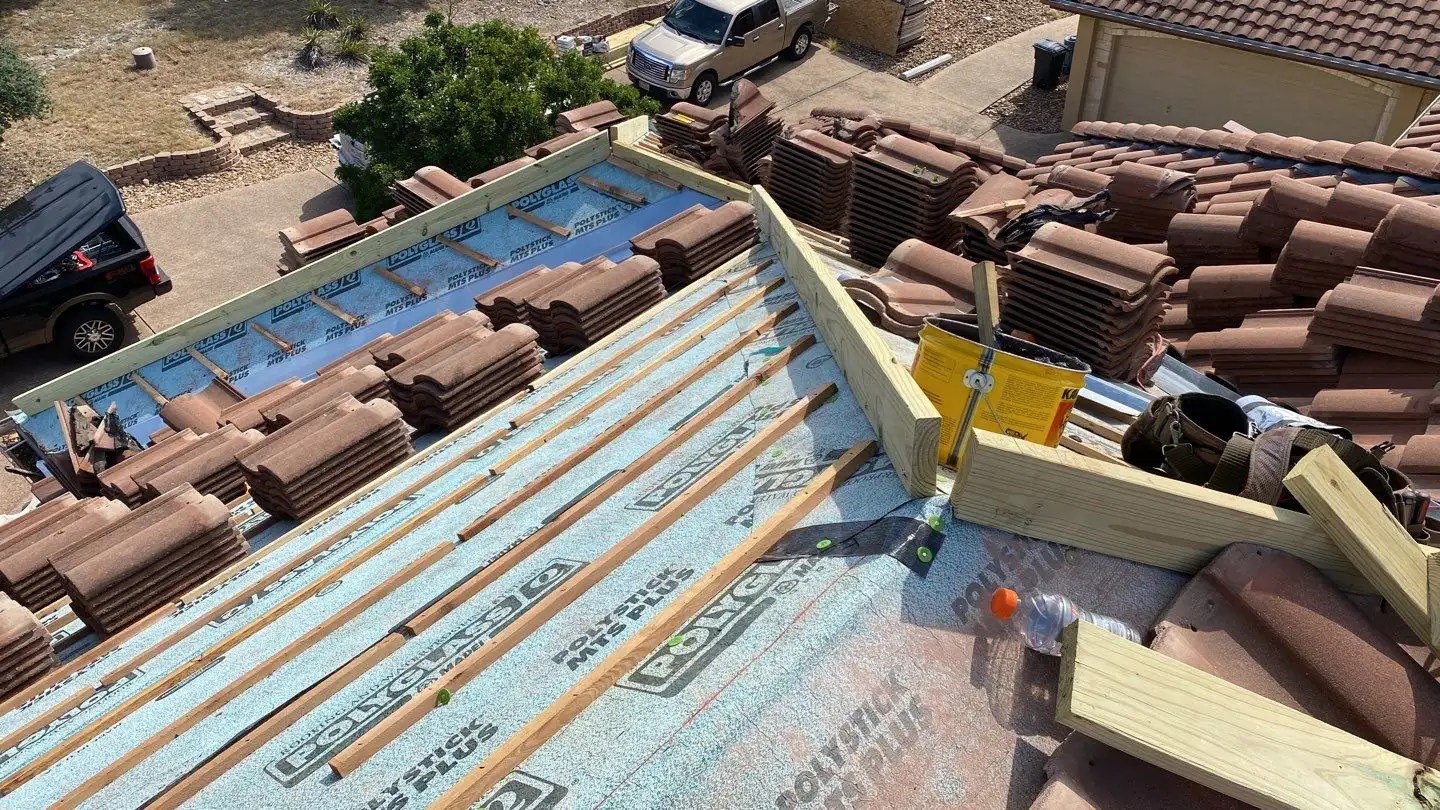 Tile install