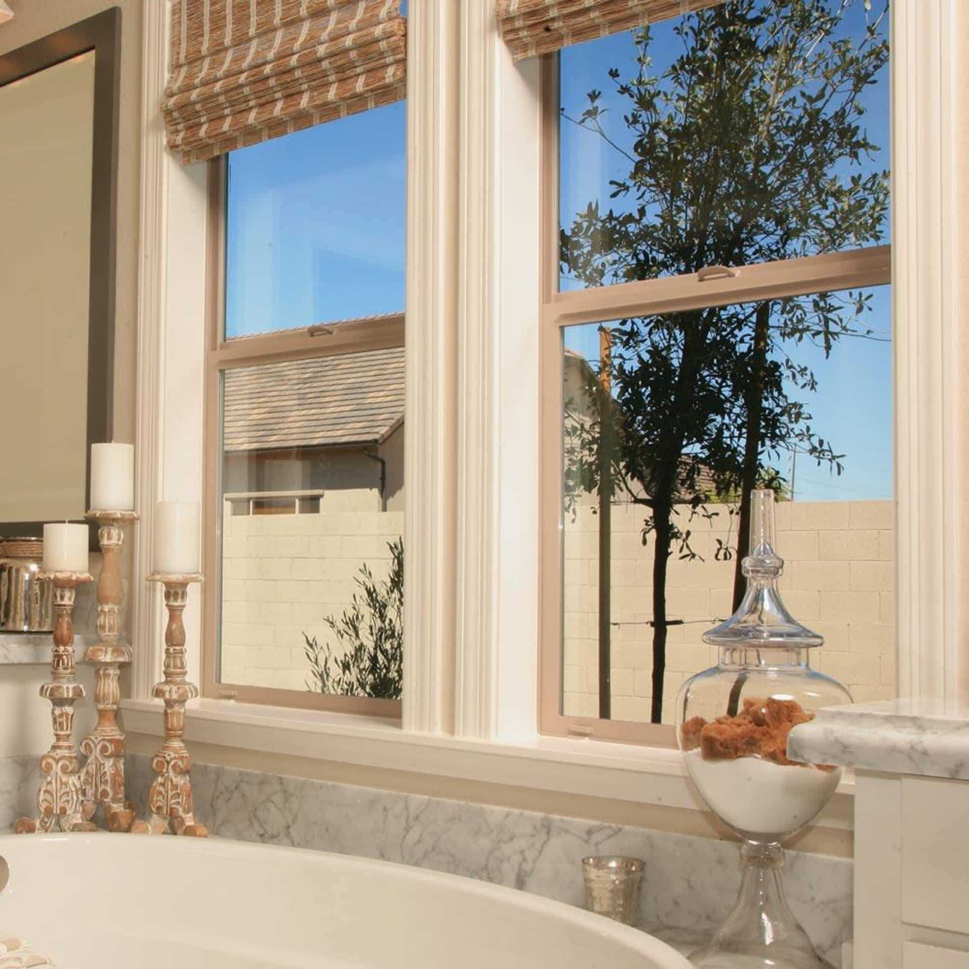 Bathroom window privacy ideas
