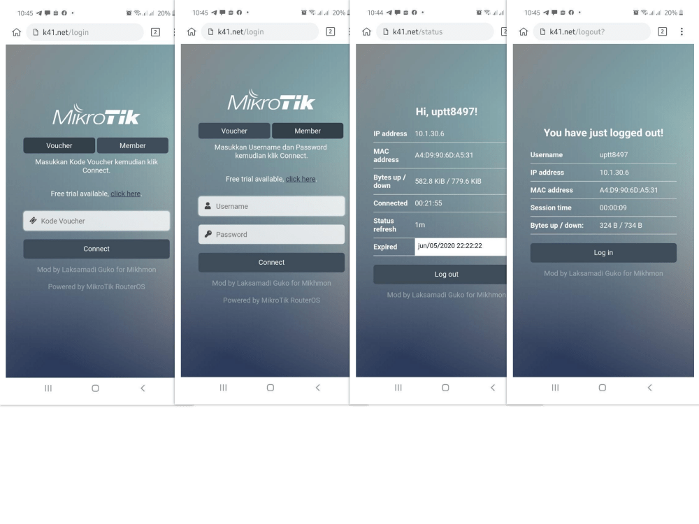 Laksa19 Mikhmon Mikrotik Hotspot Monitor