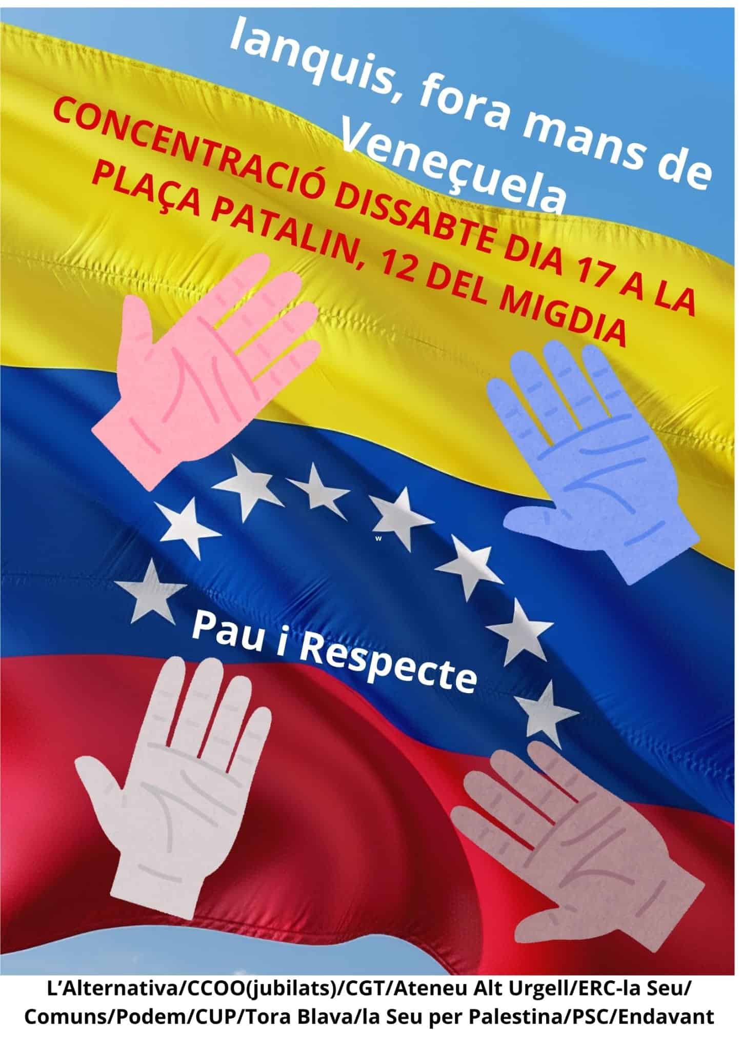 IANQUIS, FORA MANS DE VENEÇUELA