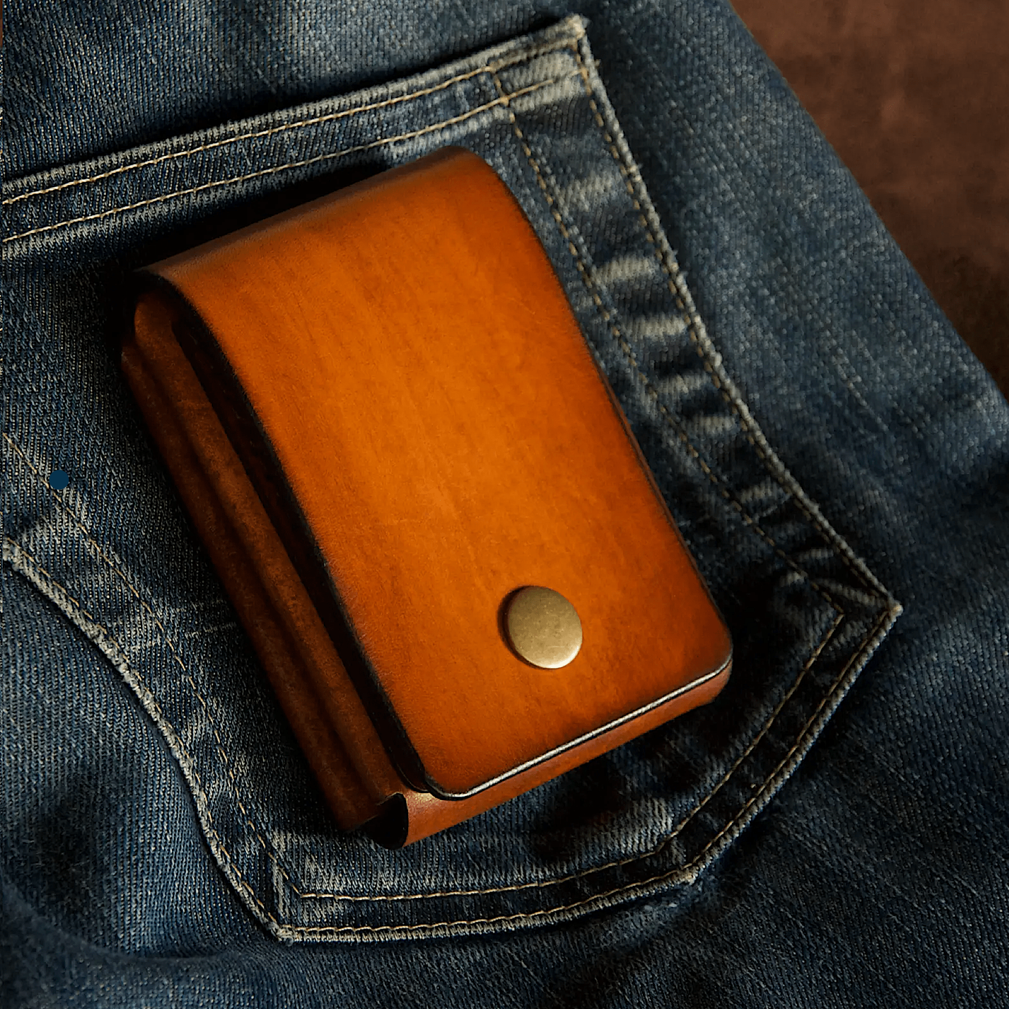 Cash wallet | Nelson | HAND STITCHING | Full grain leather wallet