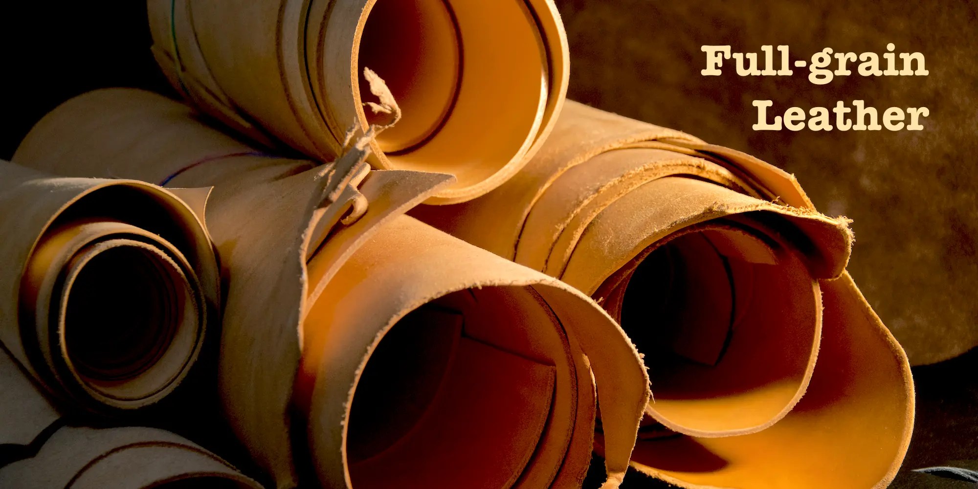 Full Grain Vegetable Tanned Leather