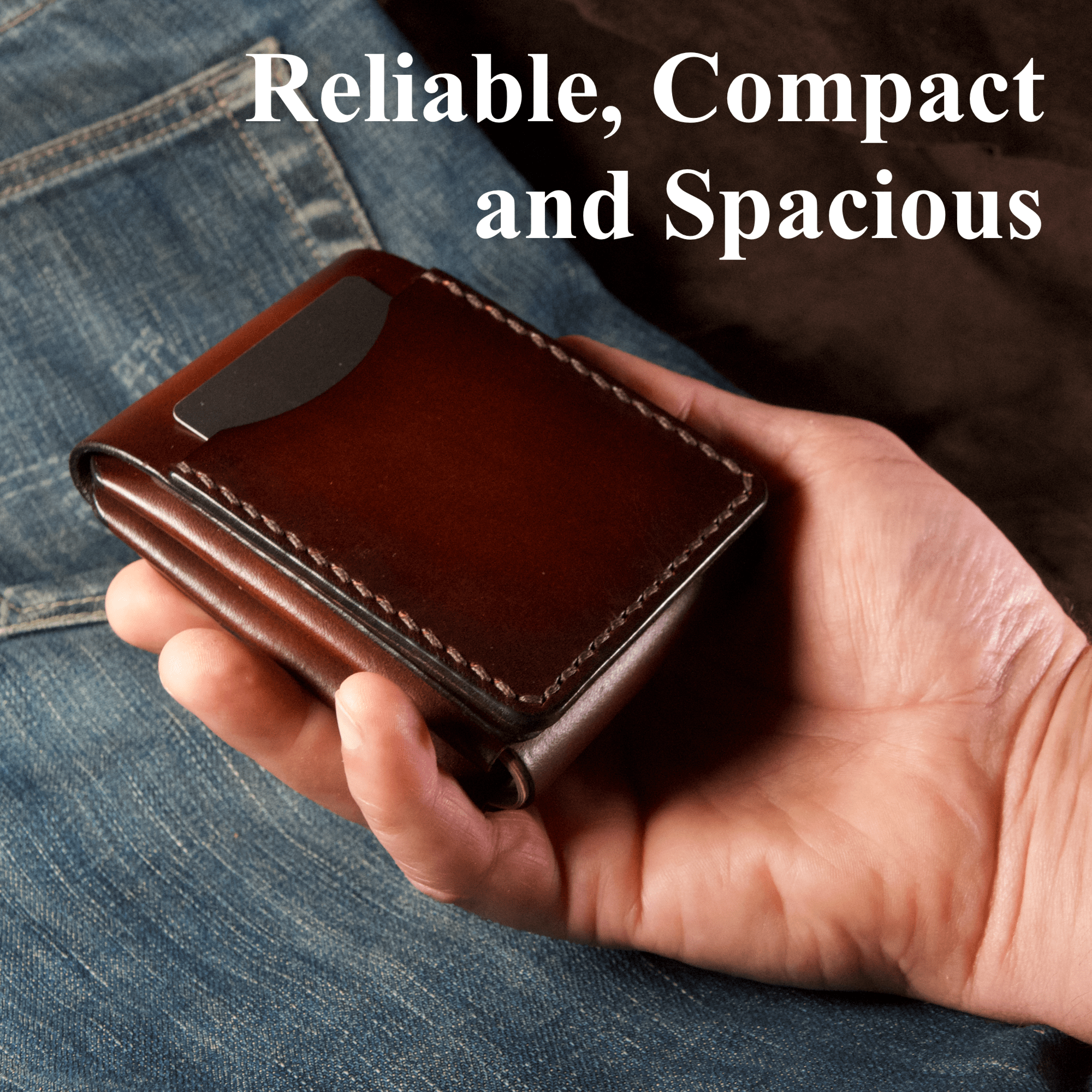 custom leather wallet