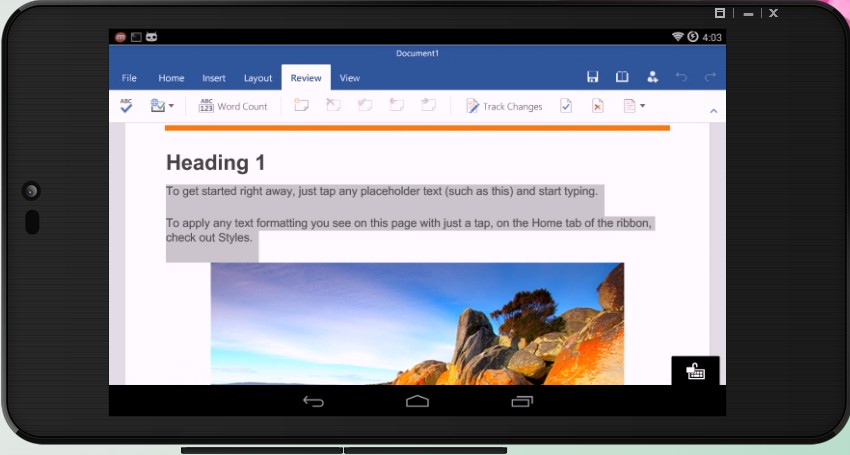 Word for Android