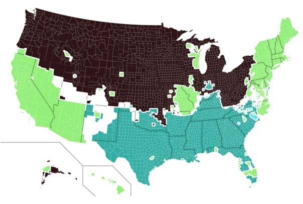 The Atlantic Maps The Soda Coke Pop Divide LAmag Map 001 