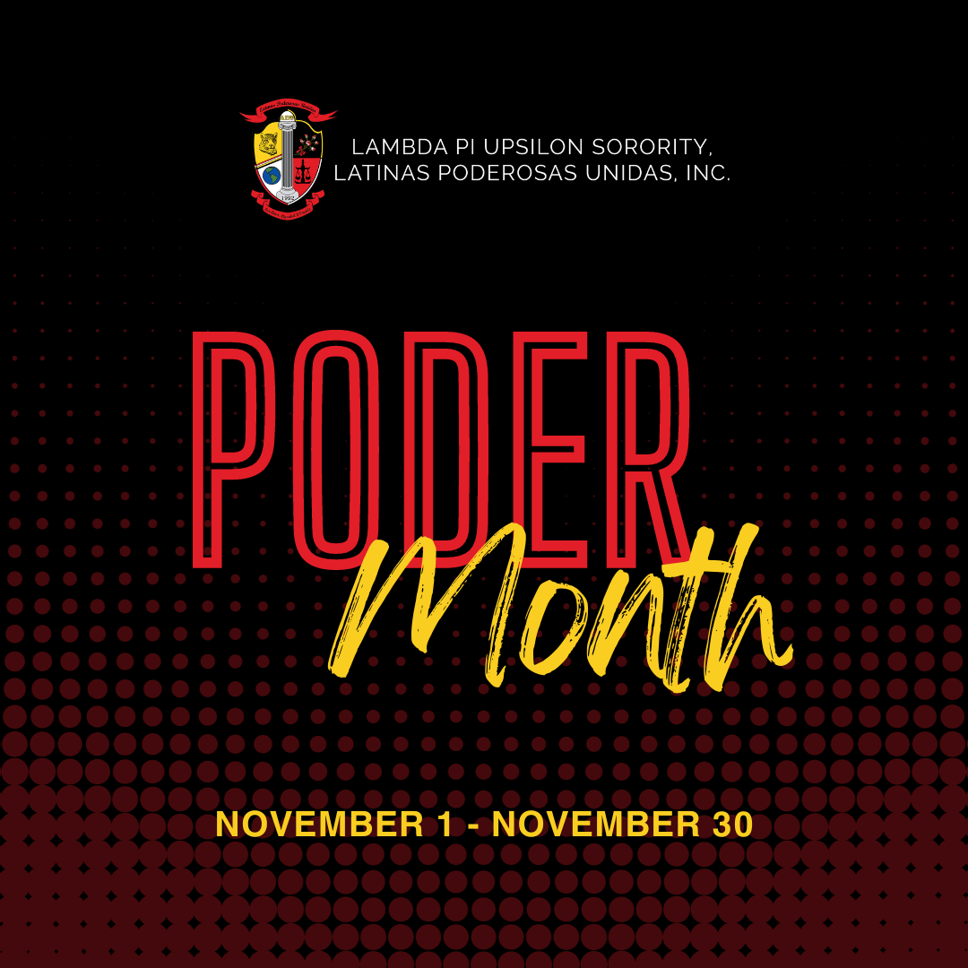 Poder Month Flyer