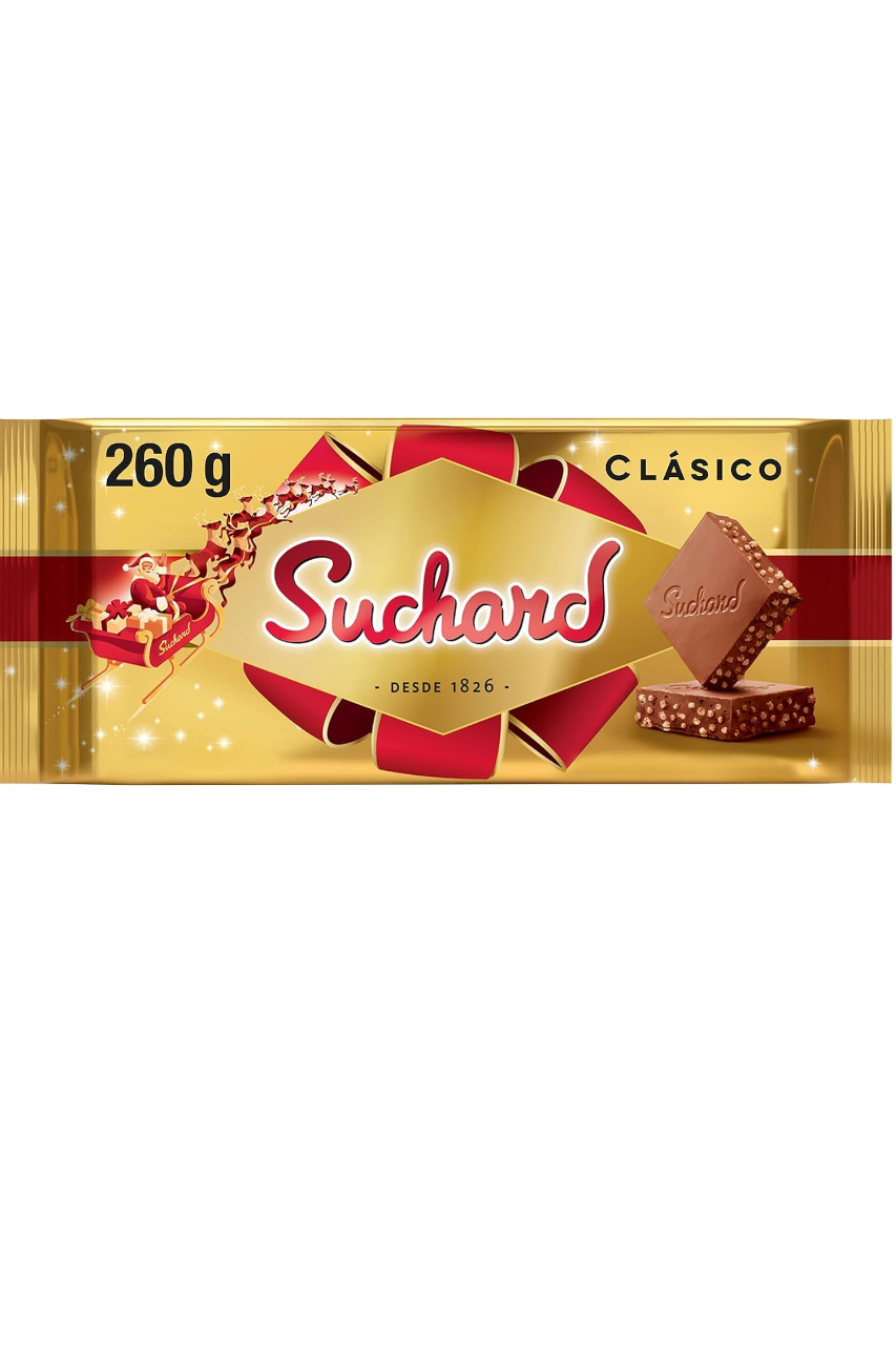 Sprø sjokolade-turrón fra SUCHARD 260g