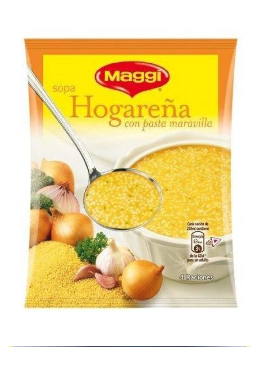 Hjemmelaget suppe med maravilla-pasta fra MAGGI.