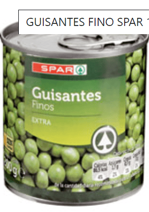 Spar, fine erter 3x140g (Copy)