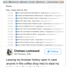 Browser Intimidation