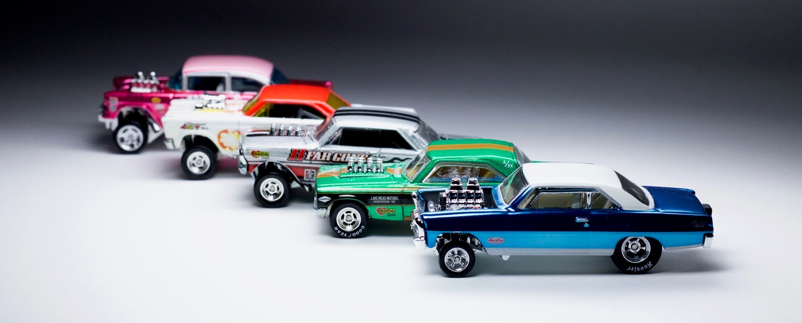 The Hot Wheels 2014 Rewards '66 Super Nova waited for the perfect