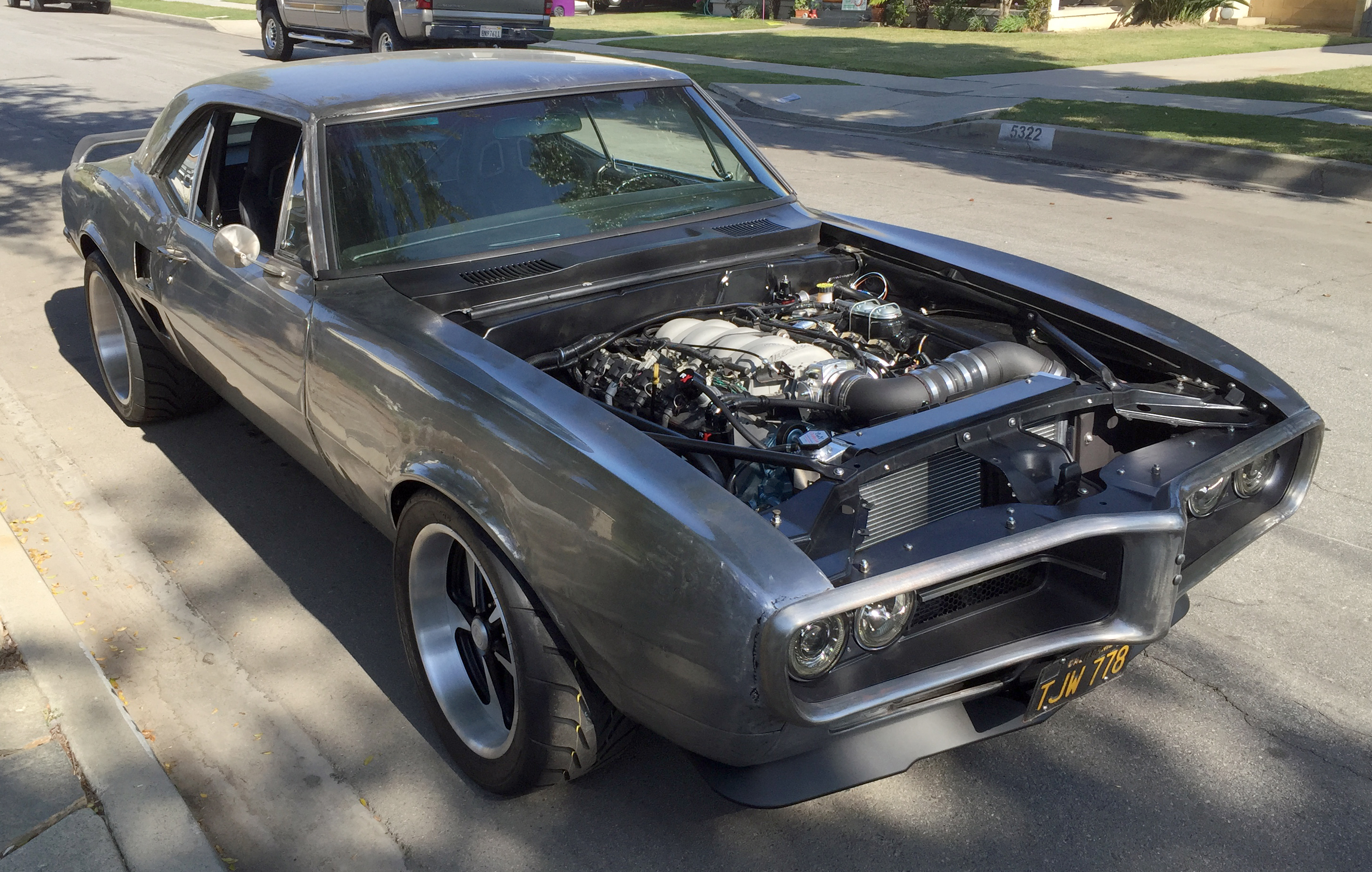 Hot Wheels Designer Brendon Vetuskey turned a green '67 Firebird
