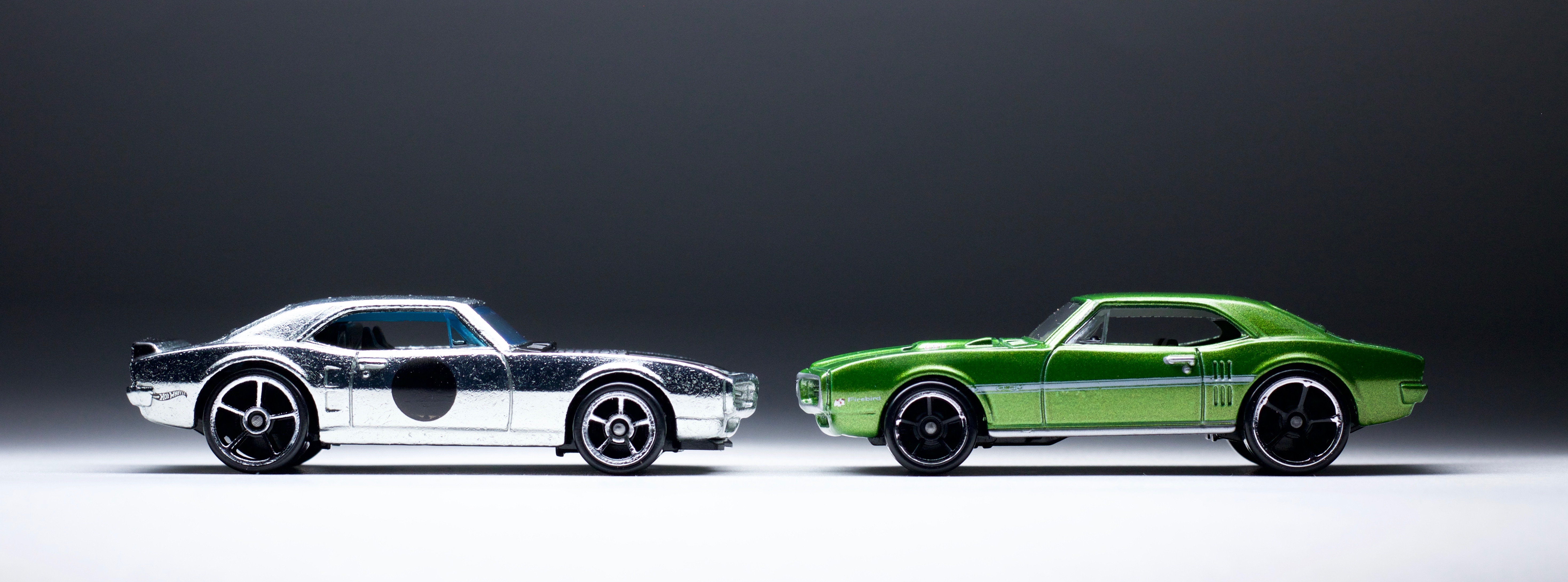 Hot Wheels Designer Brendon Vetuskey turned a green '67 Firebird