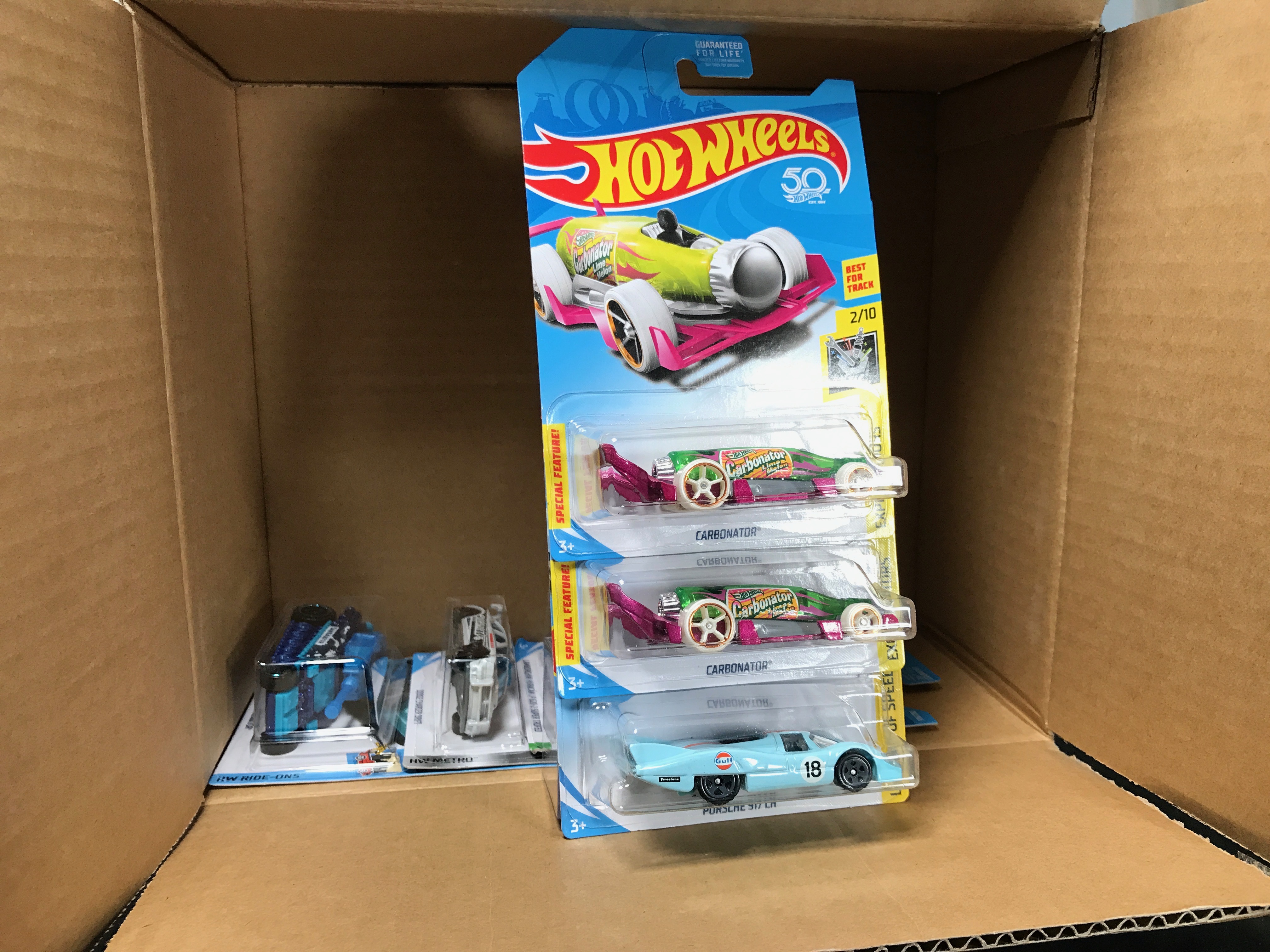 Case Report 2018 Hot Wheels February Kmart Collectors 36count case