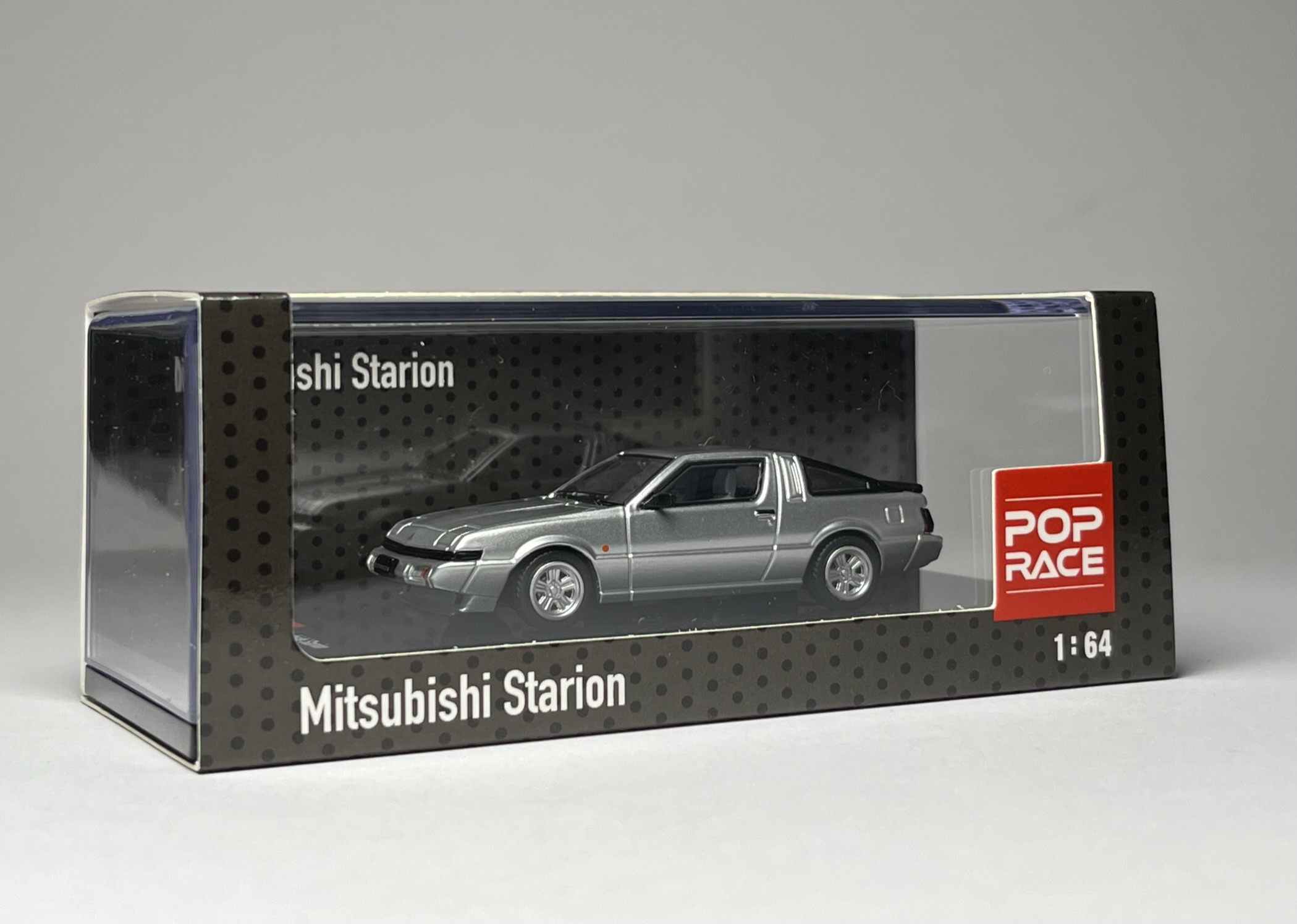 Pop Race Mitsubishi Starion “narrowbody” in silver : a must