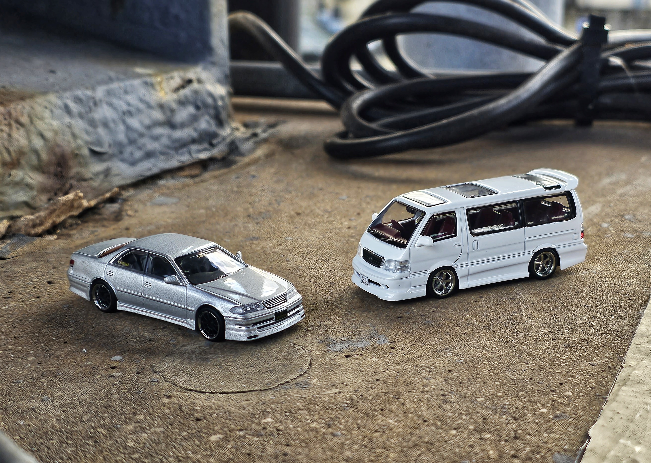 1/64 tarmac works トヨタ ハイエース　香港トイカーサロン限定 1/64 tarmac works トヨタ ハイエース 香港トイカーサロン限定