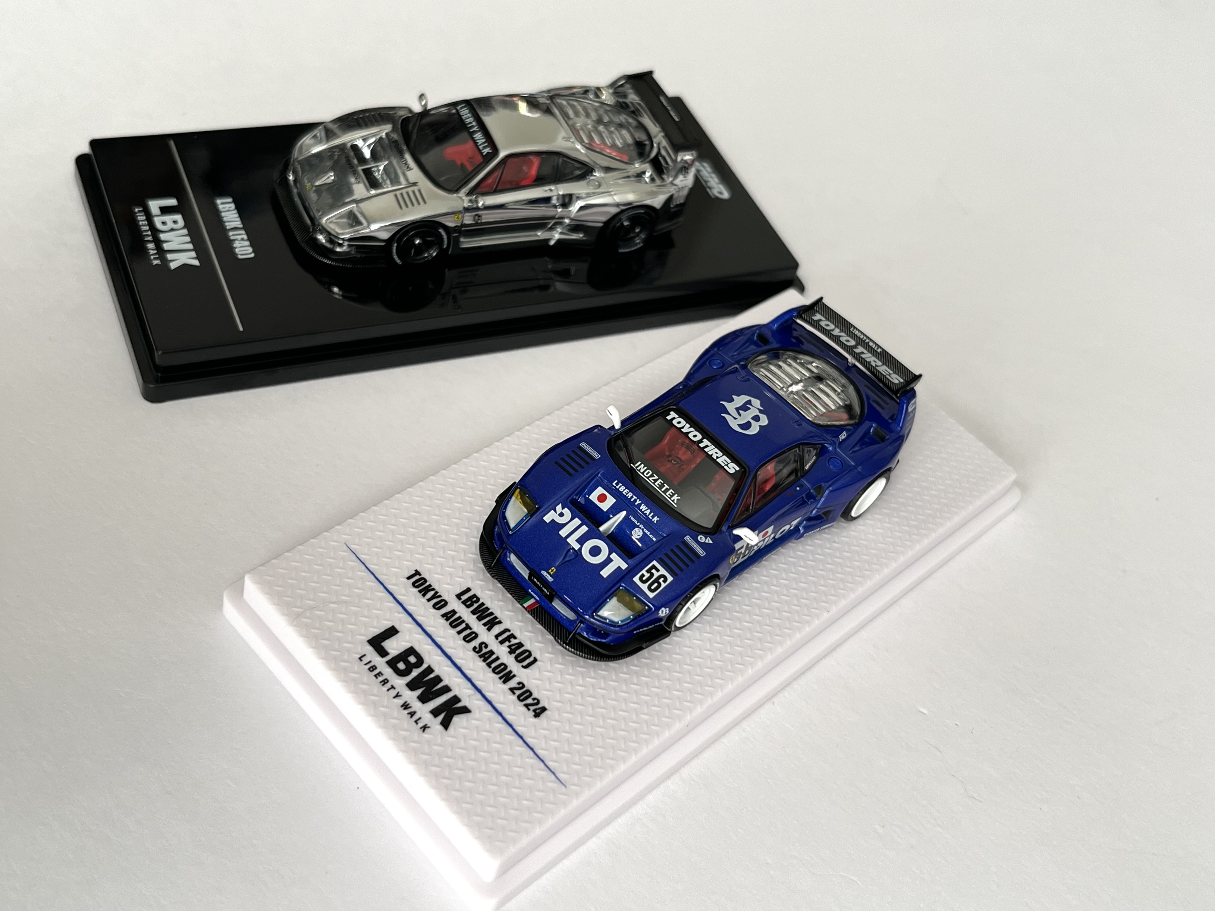 Your favorite not Ferrari is back in blue and chrome silver