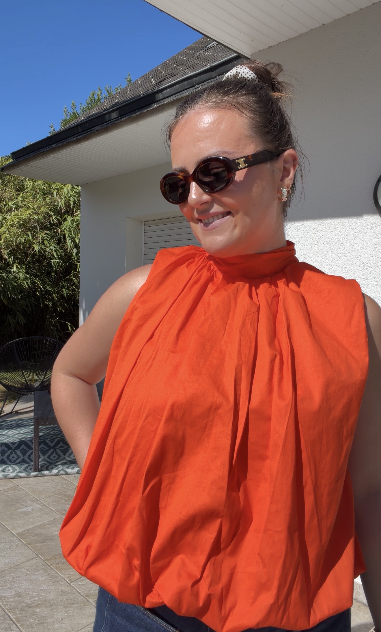 Blouse Sarah - Orange