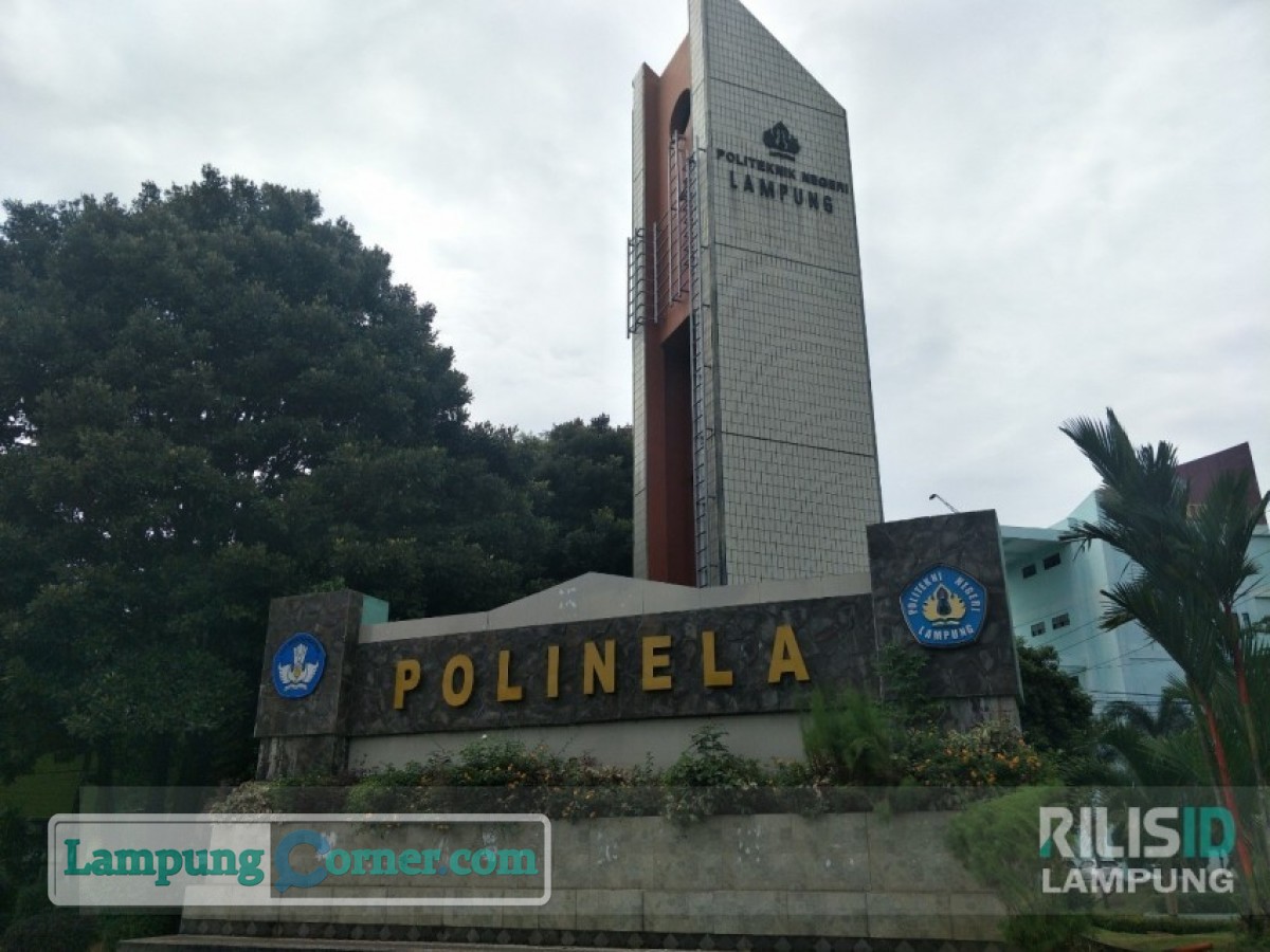 Ikon Politeknik Negeri Lampung. Foto: Rahmawati rilislampung.id (group lampungcorner.com)
