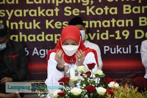 Wali Jota Bandarlampung Eva Dwiana. Foto: Sulaiman