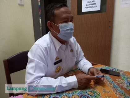 Kepala Dinas Pendidikan Pringsewu, Hipni. Foto: Yuda Haryono