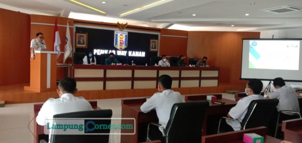 Kunjungan Kepala BNNP Lampung Edi Suwarsono ke Waykanan. Foto: Diskominfo Waykanan