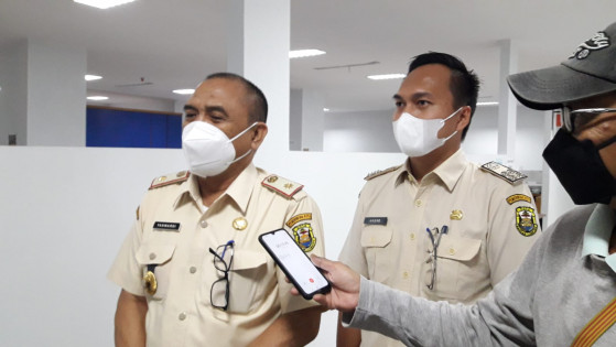 Kepala BPPRD Bandarlampung Yanwardi saat ditemui di Pemkot Bandarlampung Selasa (20/9/2021) (foto:Sule)