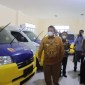 Gubernur Lampung Arinal Djunaidi usai menerima hibah dari PTBA, Kamis (23/9/2021). Foto: Istimewa