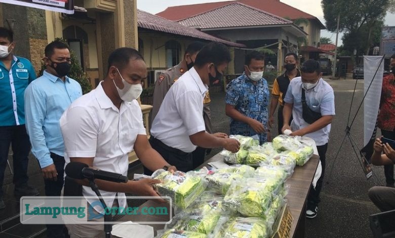 Barang bukti sabu sabu seberat 28 Kg, Foto: Humas Kapolres Asahan 