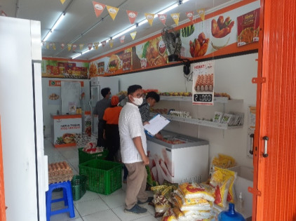 Toko Kios Unggas yang dibobol pencuri. Foto: Istimewa