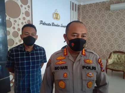 Kapolresta Bandarlampung Kombes Pol Ino Harianto. Foto: Pandu
