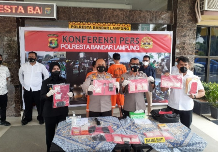 Kapolresta Bandarlampung Kombes Pol Ino Harianto. Foto: Pandu
