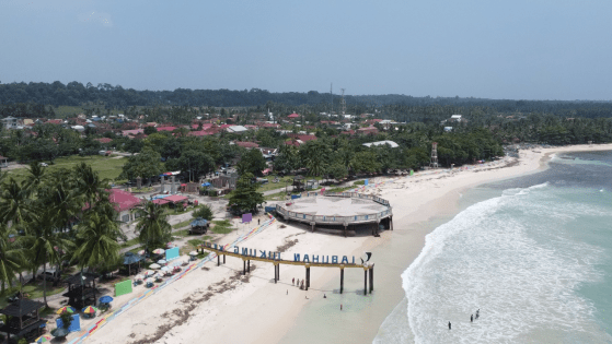 Kawasan wisata Pantai Labuhan Jukung. Foto: istimewa