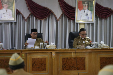 Kegiatan coffee morning yang dihadiri Bupati Parosil. Foto: Istimewa
