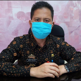 Kepala BPBD Lambar Maidar, Senin (20/12/2021). Foto: Ari Gunawan
