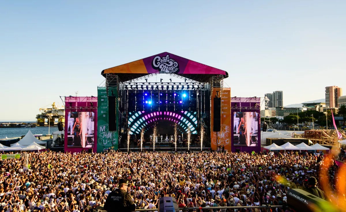 Cook Music Fest llena Santa Cruz y dispara los beneficios para Tenerife