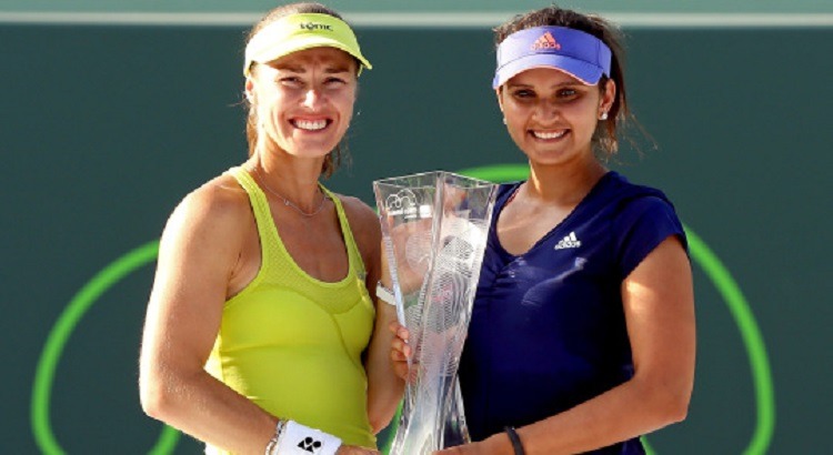 Sania Mirza and Martina Hingis
