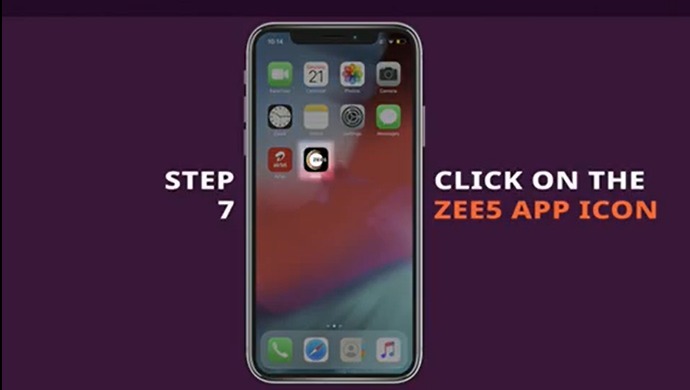 STEP 6: Redirected to the app store. Click 'GET IT' to download the ZEE5 app After registering with your mobile number & setting a password, the page will be redirected to the app store. Now, you must click on the 'GET IT' tab to download the ZEE5 app.