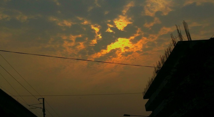 Sky in Fire Mode