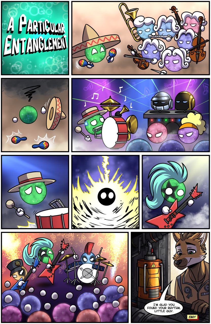 Bonus comic: A Particular Entanglement
