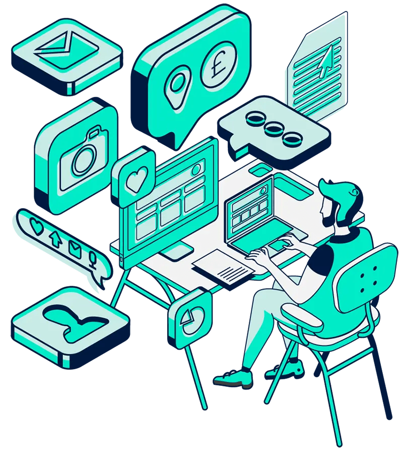 Introducing The Landtech Ecosystem - Modern City Pattern - HD
