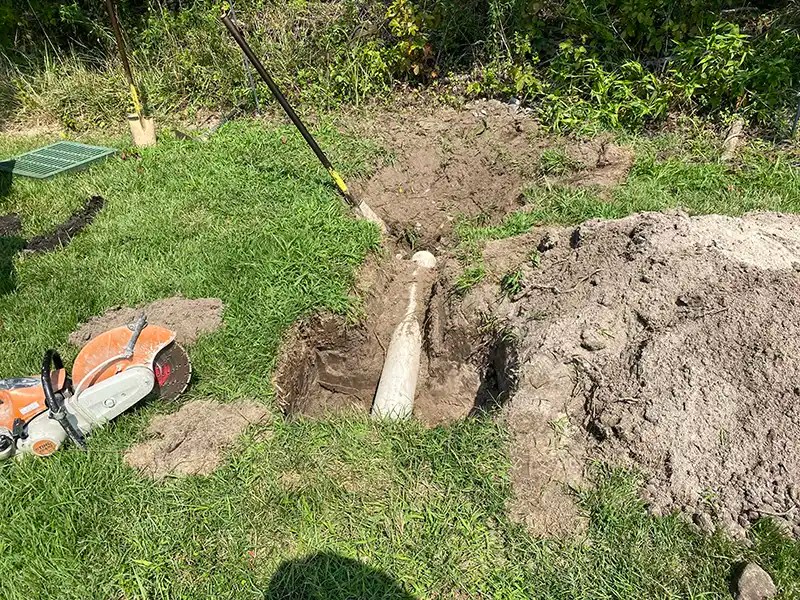 catch basin installation